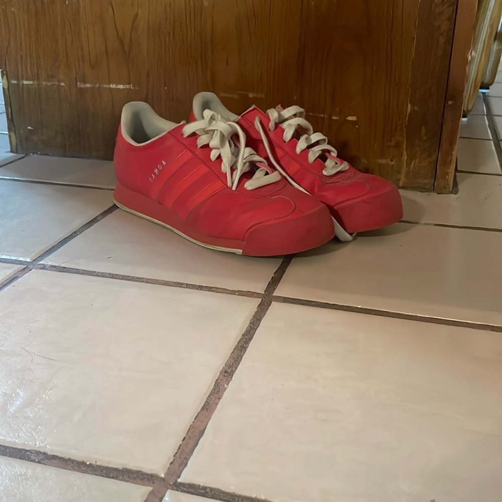 Red adidas